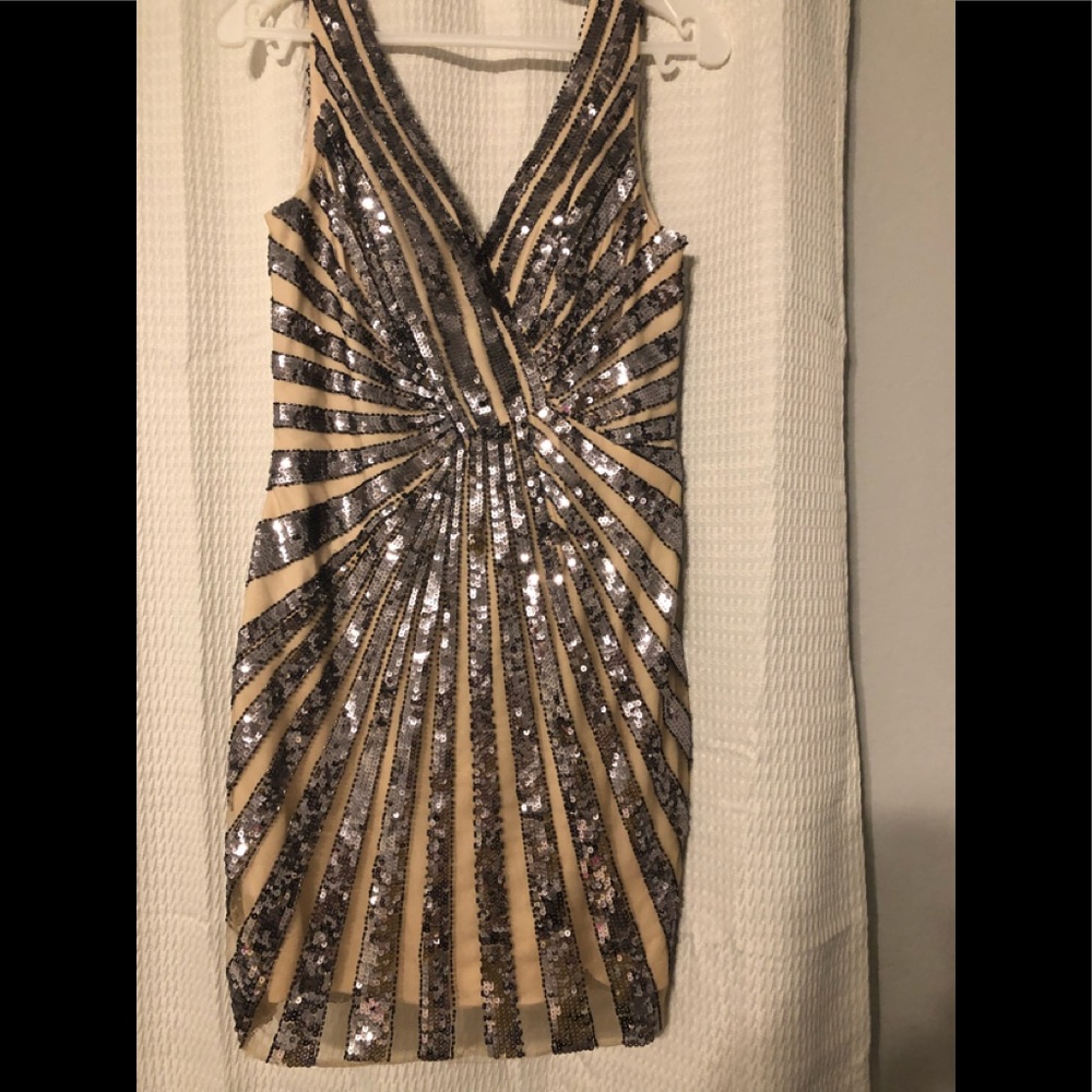 Glitzy homecoming dress